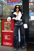 Staten Island Crop Faux Leather Jacket Outerwear EDGE